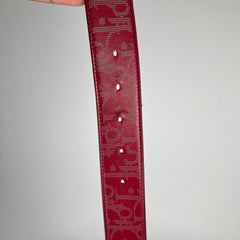 Dior CD Oblique Galaxy Reversible Belt