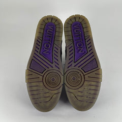 Louis Vuitton Purple High-Top Trainers Size 9.5