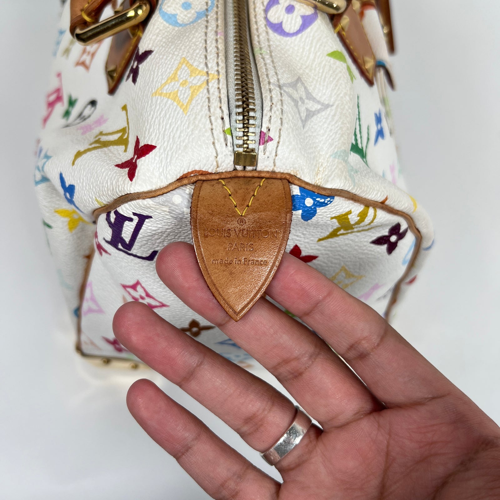 Louis Vuitton x Murakami Multicolor Monogram Speedy 30