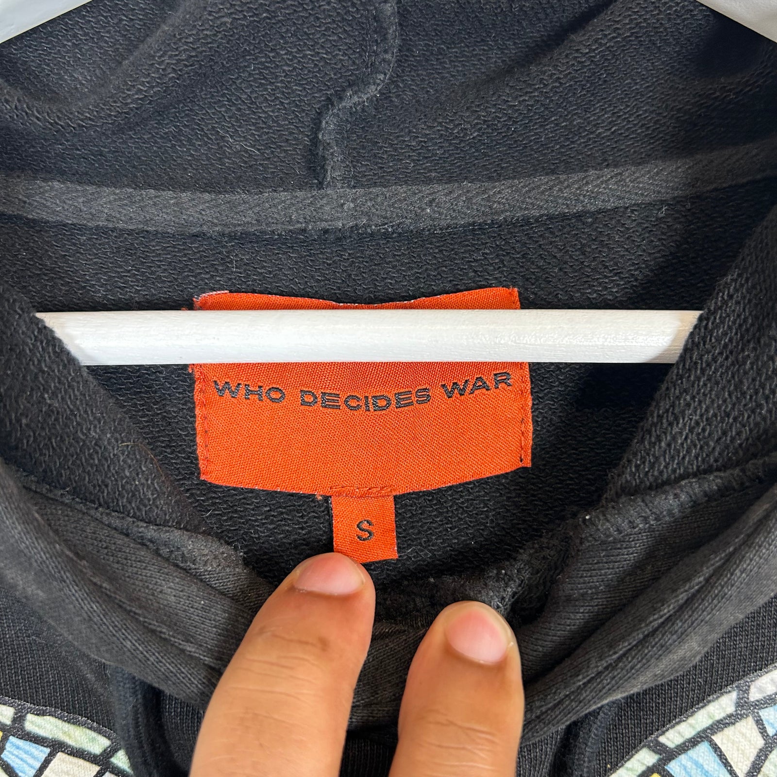 Who Decides War Coal ‘The Door’ Hoodie Size S