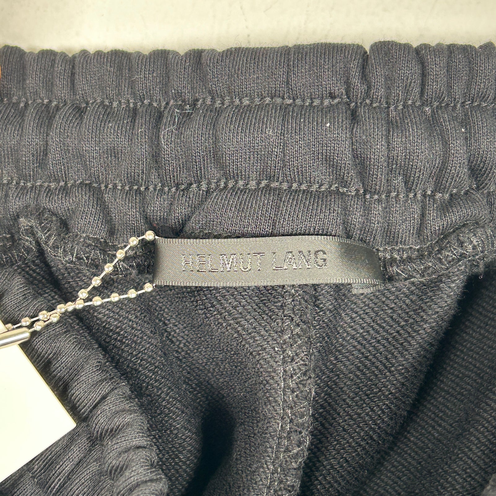 Helmut Lang Silver Stripe Sweatpants Size S