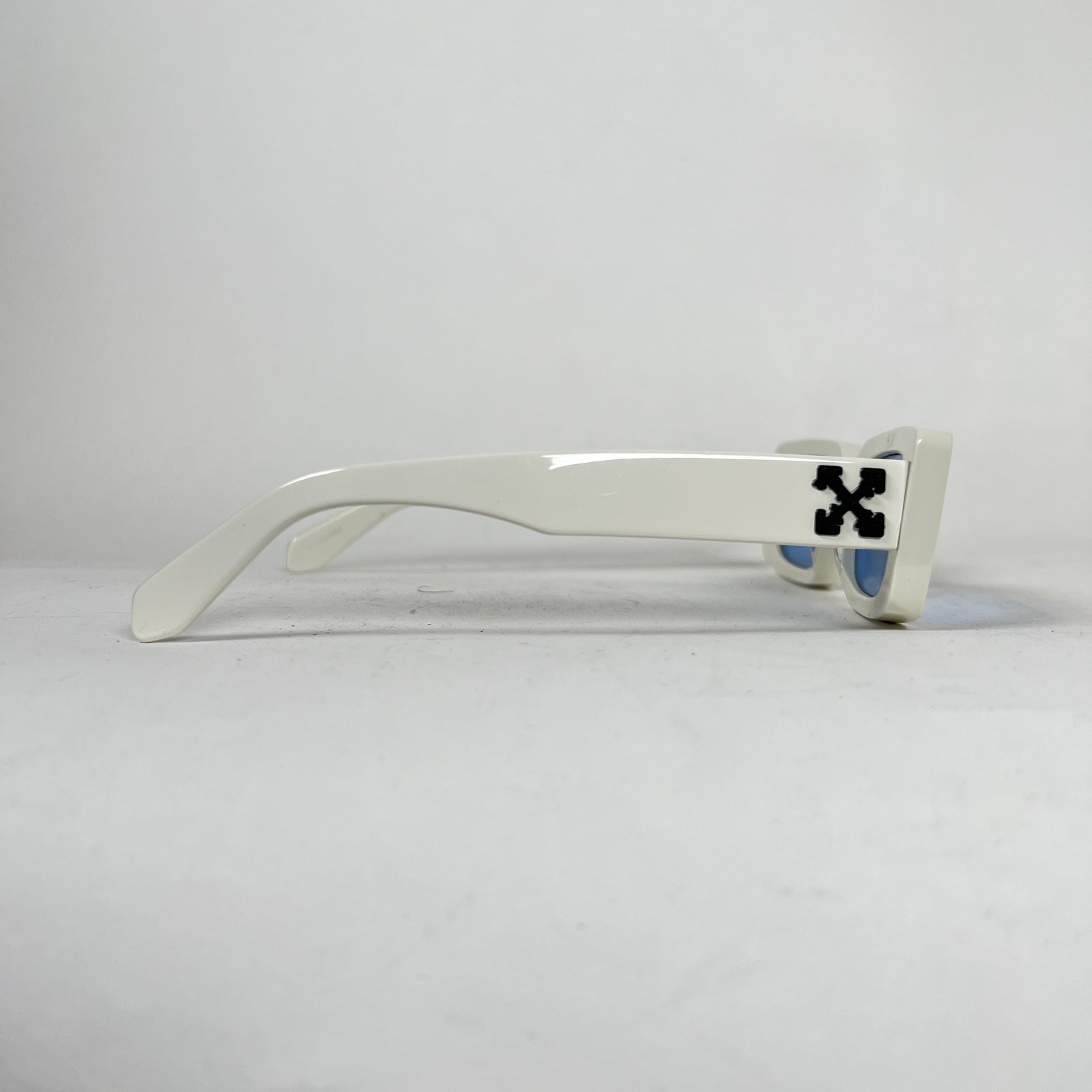 Off-White White Arthur Square Lens Sunglasses