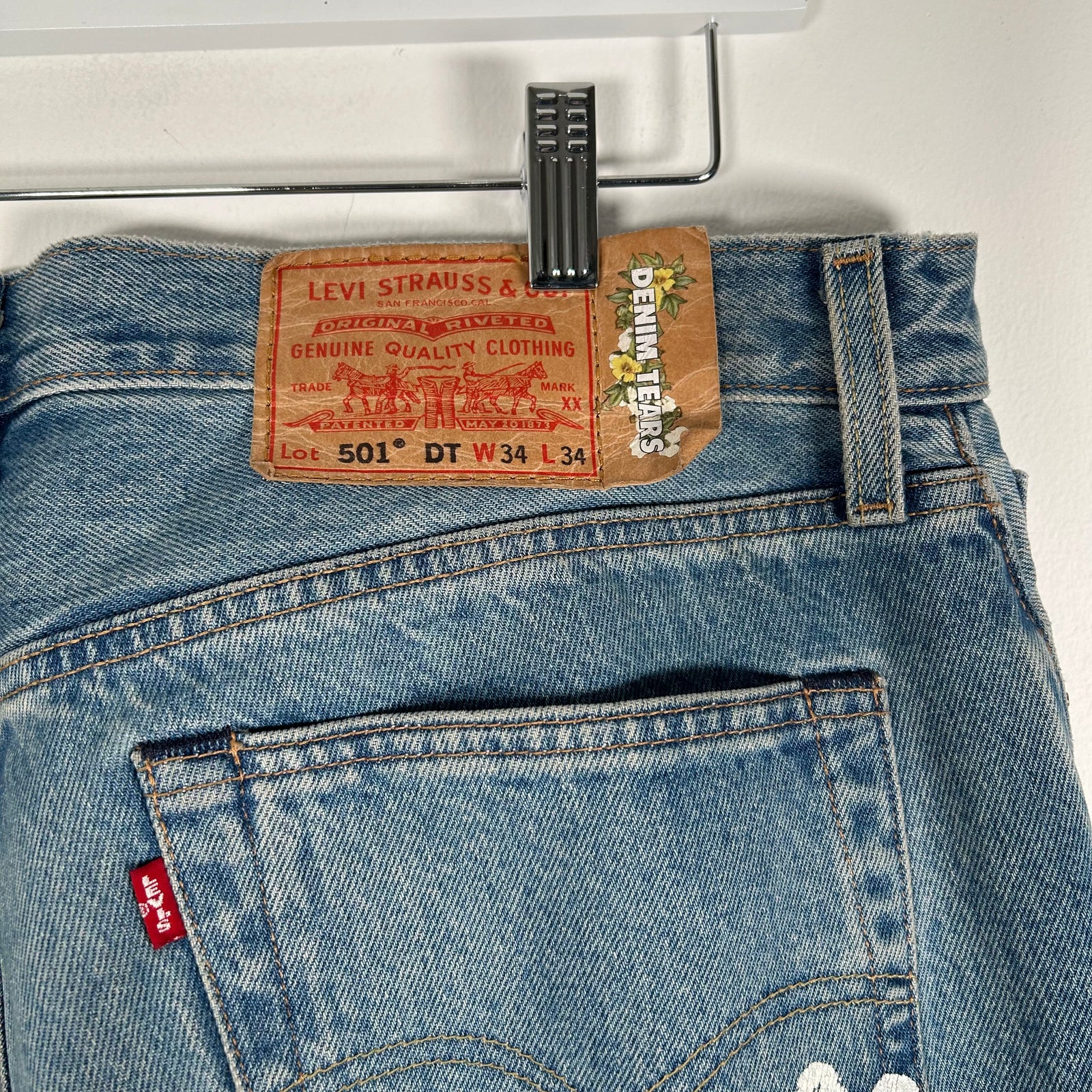 Denim Tears Lightwash Wreath Denim Size 34