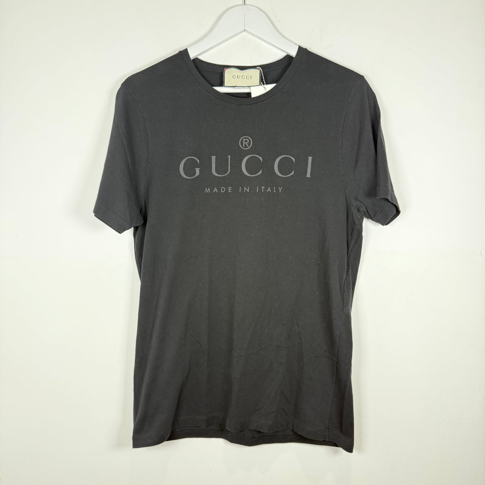 Gucci Black Graphic T-Shirt Size L