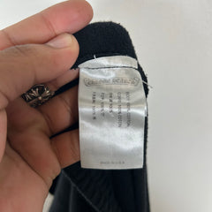 Chrome Hearts Black Horseshoe Logo Sweatpants Size XL