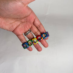 Bazo 1199 'Forever 27 Club' Wooden Bracelet
