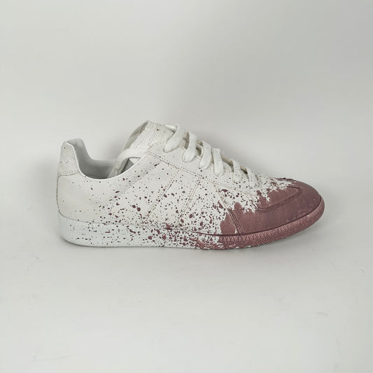 Maison Margiela White Paint Splatter Size 41