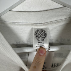 Chrome Hearts x Joe Foti Cow's Graze White Graphic T-Shirt Size S
