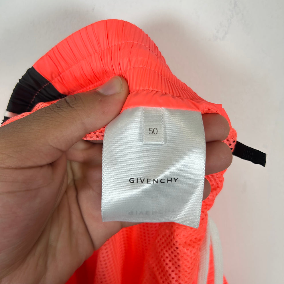 Givenchy Pink Logo Track Pants Size M