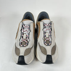 Gucci Gray/Brown Interlocking G Runners Size GG 9