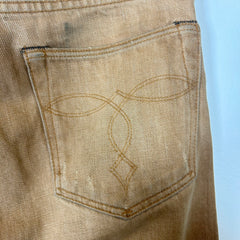 RRL Tan Slim Jeans Size 28