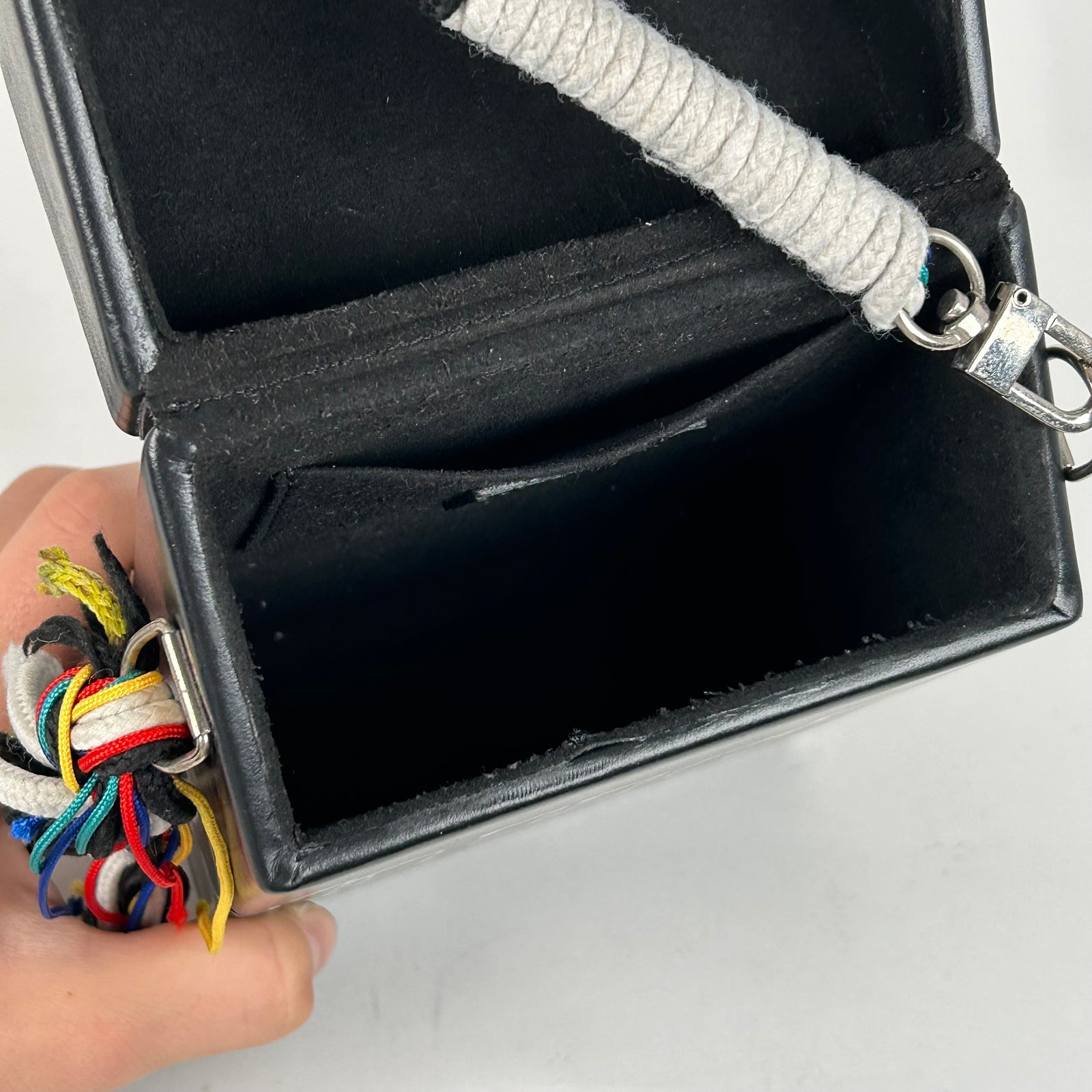 Rhude Black Marlboro Box Bag