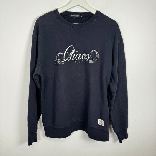 Undercover 'Chaos' Navy Crewneck Size L