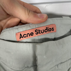 Acne Studios Teal Slack Pants Size 30