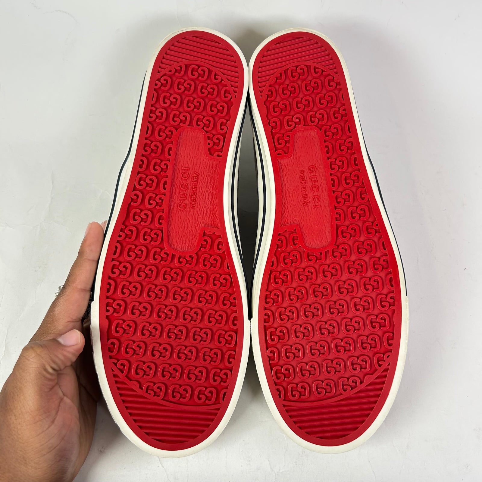 Gucci Tennis 1977 Canvas Low-Top Sneaker