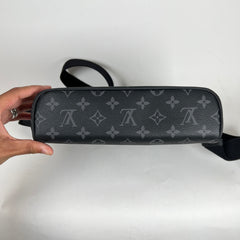 Louis Vuitton Black Monogram District Messenger Bag