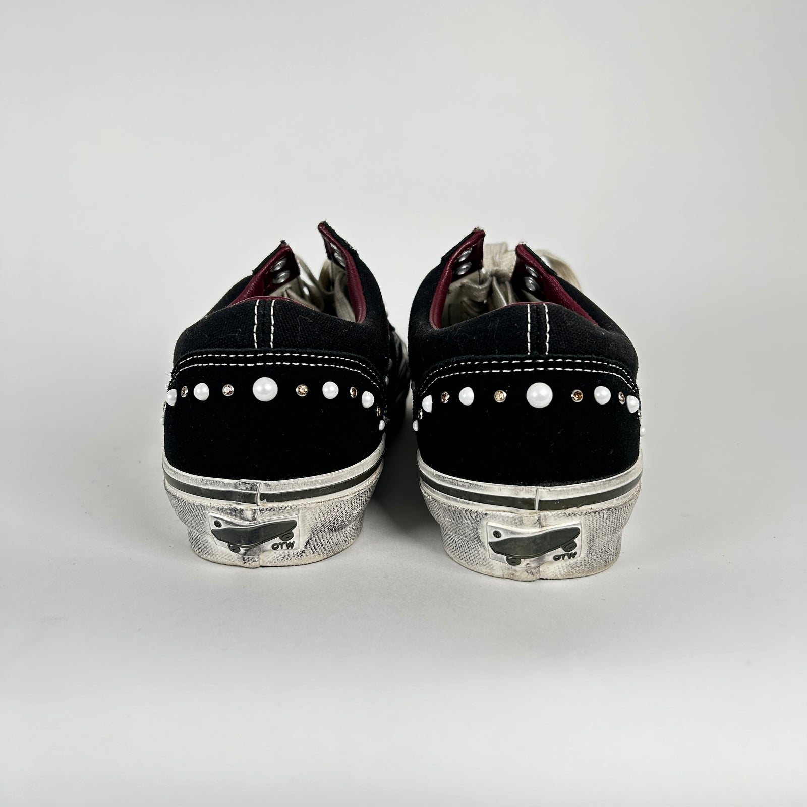Vans Black OTW Skool 36 Studded Vans Size 10.5