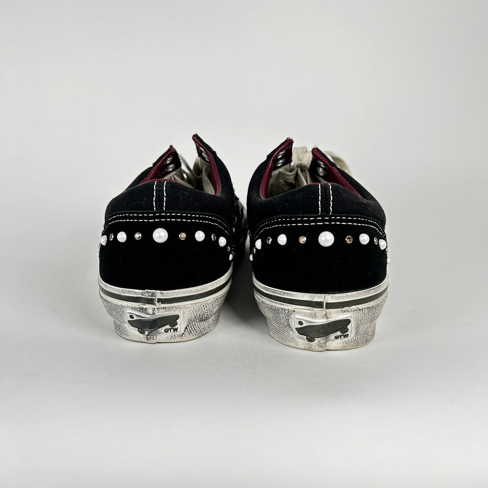 Vans Black OTW Skool 36 Studded Vans Size 10.5