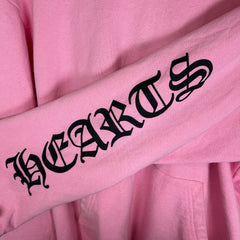 Chrome Hearts Pink Vanity Faith Hoodie Size M