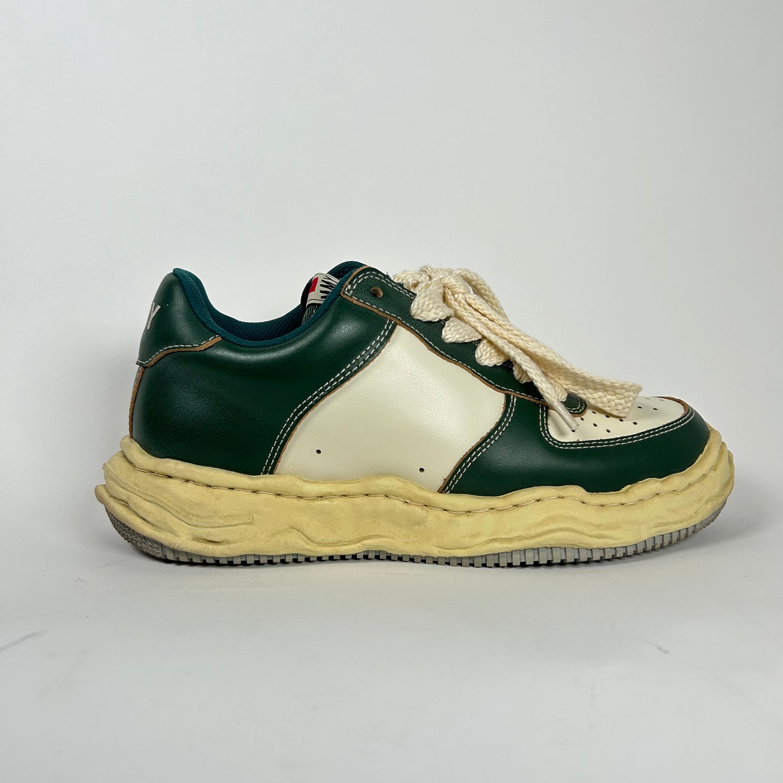 MMY Green Wayne Vintage Sole Sneaker Size 43