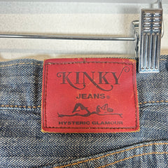 Hysteric Glamour Pinstripe Denim Jeans Size 30