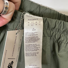 Rick Owens EDFU SS23 Green Cargo Pants Size 34