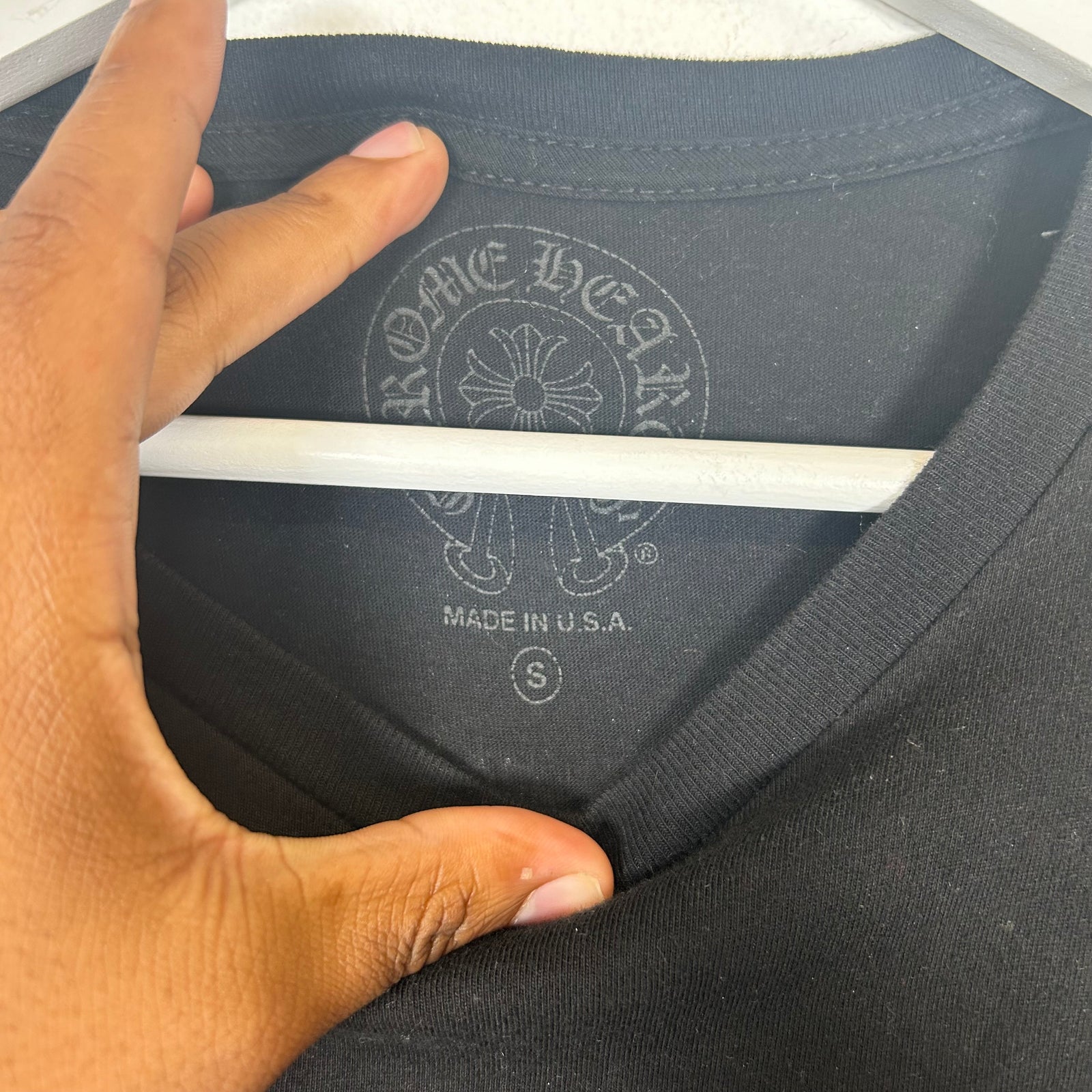 Chrome Hearts Rainbow Cross Longsleeve Size S