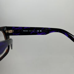 Prada Havana Magma Clear Frames