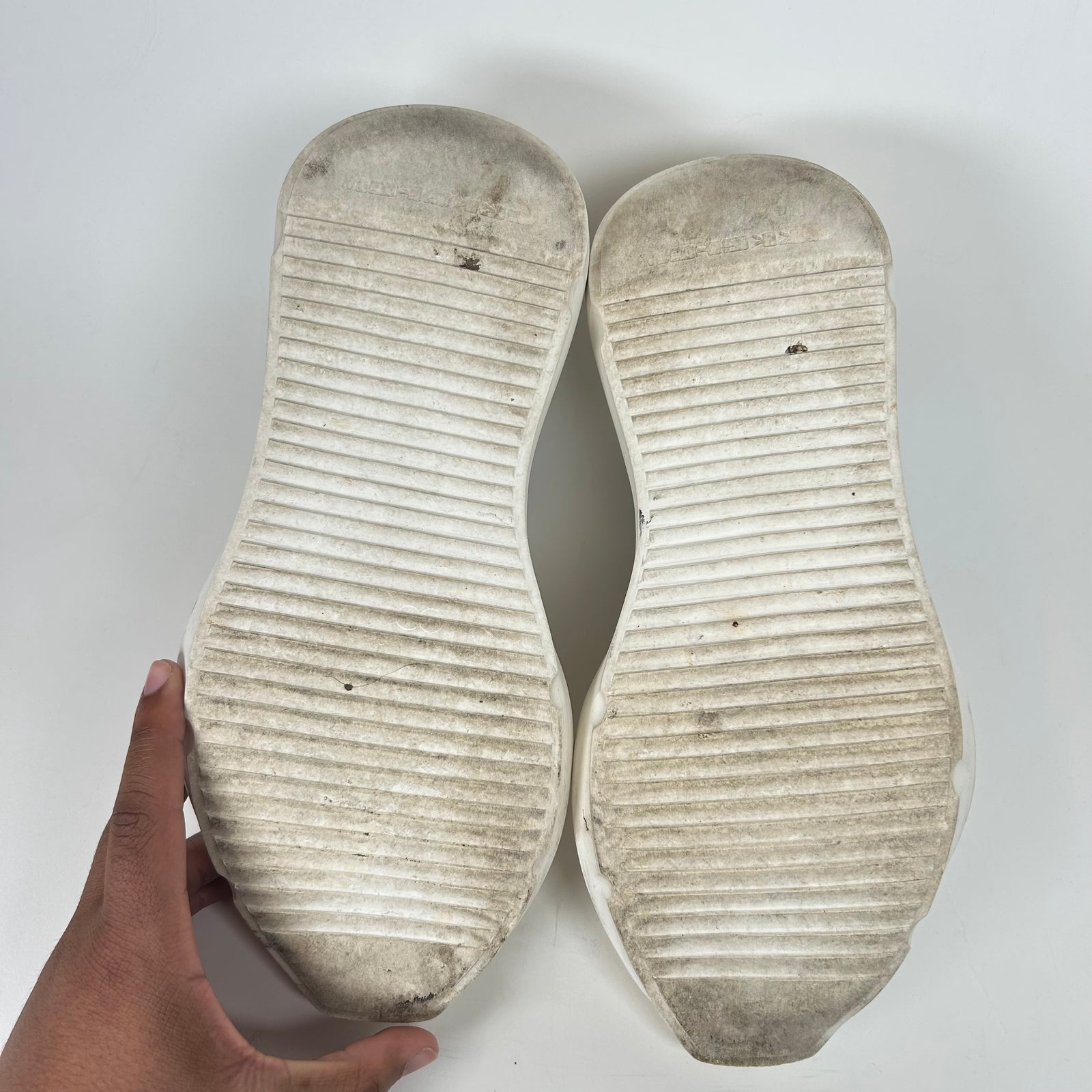 Rick Owens DRKSHDW Natural Milk Abstract Size 41