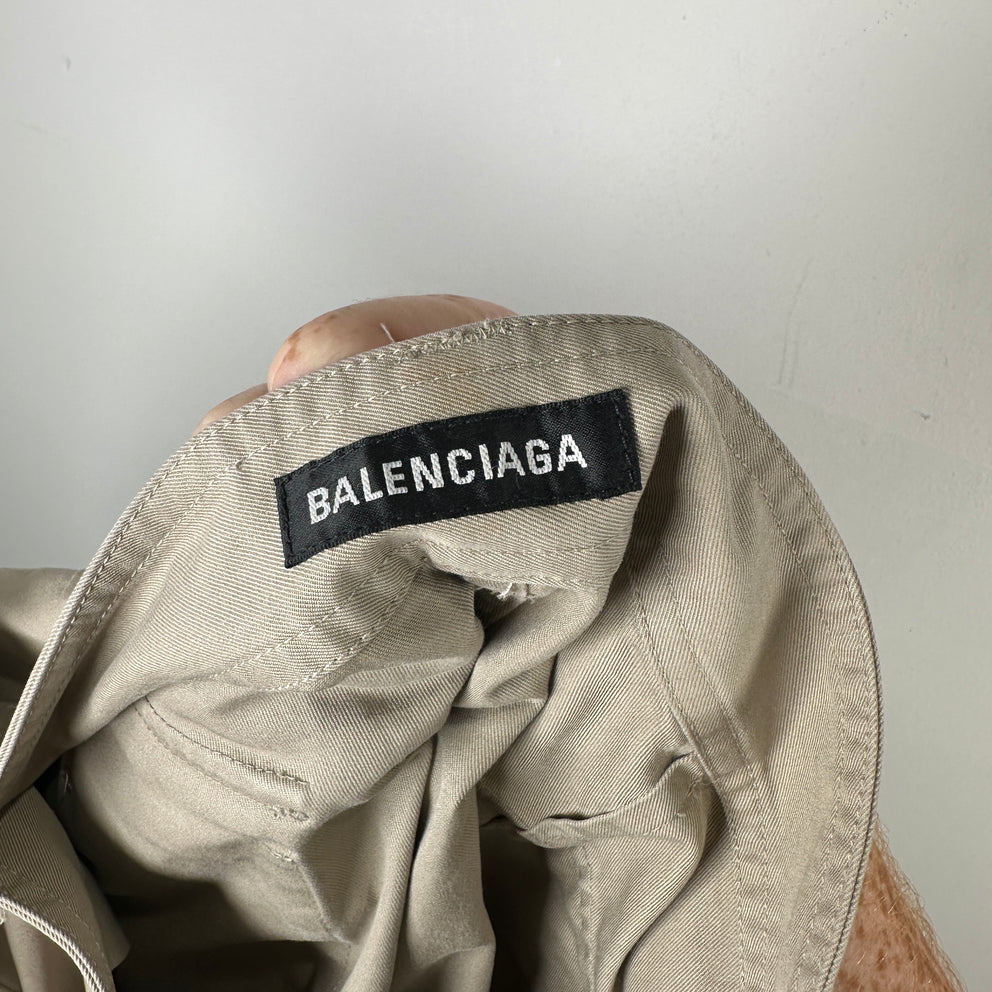 Balenciaga Khaki Cargo Shorts Size 34