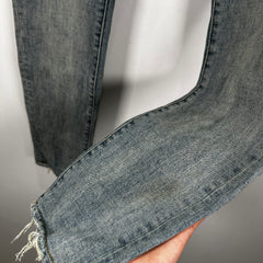 Purple Lightwash Blue Denim Jeans Size 32