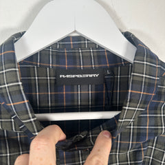Raspberry Hills Back Logo Flannel Size L