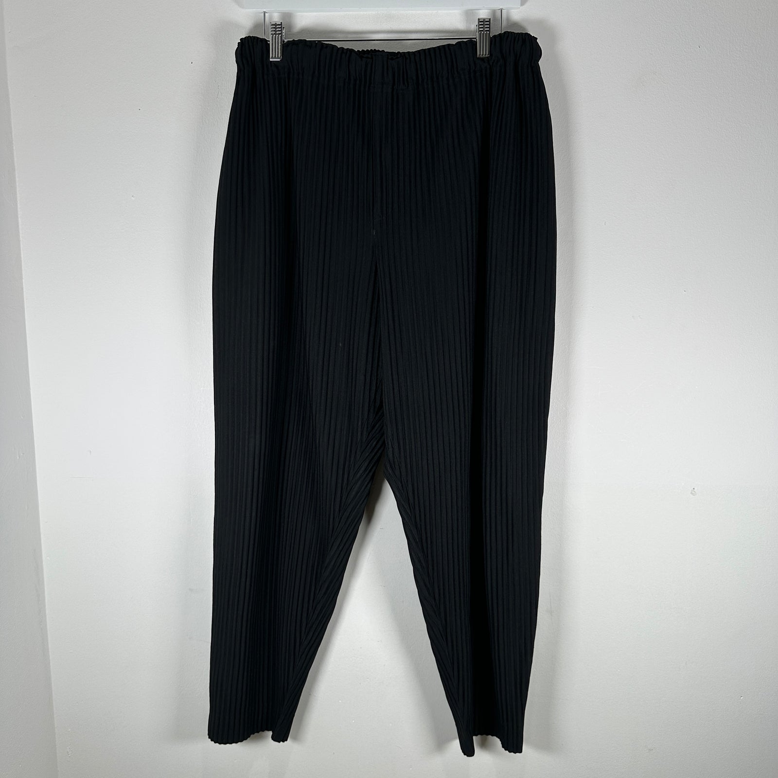 Issey Miyake Homme Plisse Black Slacks Size M