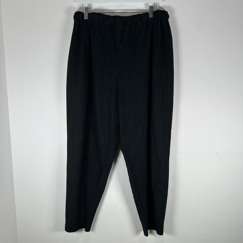 Issey Miyake Homme Plisse Black Slacks Size M