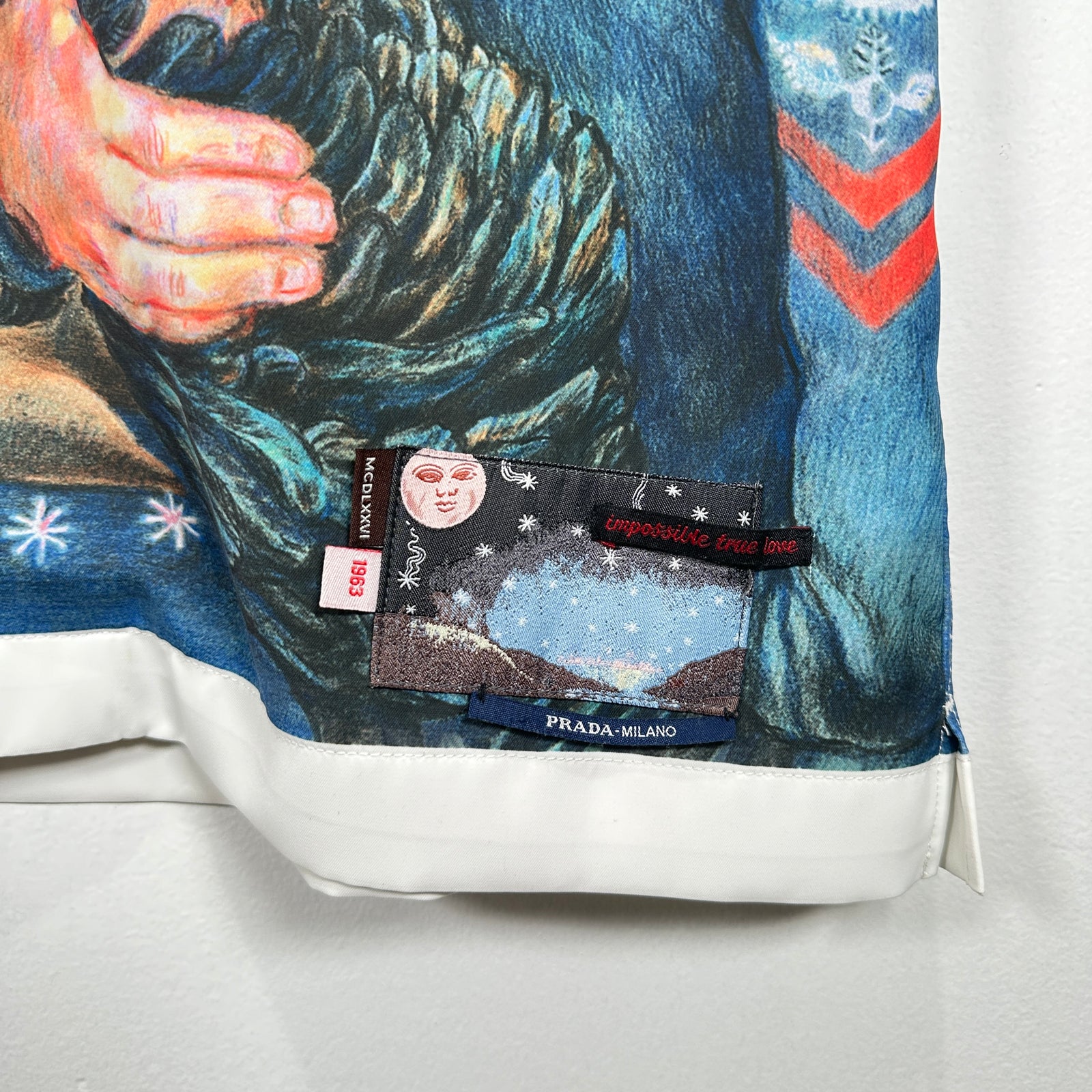 Prada FW16 'Impossible True Love' Viscose Shirt Size M