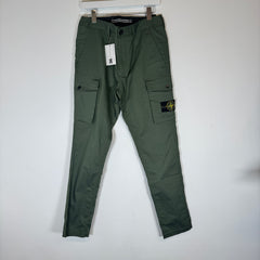 Stone Island Olive Cargos Size 31