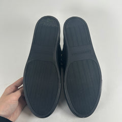 Balenciaga Black Leather 'Arena' Hightop Sneaker Size 9