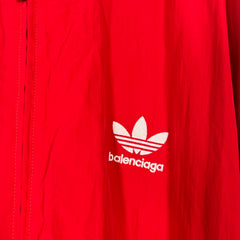 Balenciaga x Adidas Red Striped Nylon Track Jacket Size 3