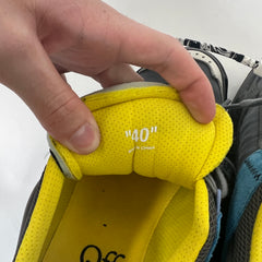 Off-White Grey Odsy 1000 Sneakers Size 40