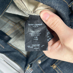 Saint Laurent Raw Denim D03 Size 38