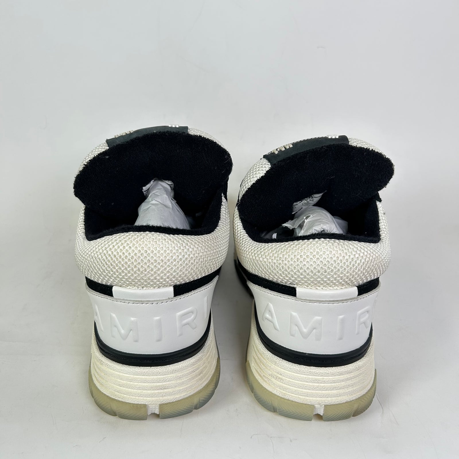 Amiri White/Black MA-1 Sneaker Size 46