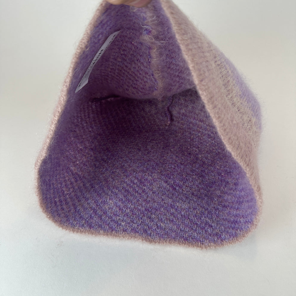 ERL Gradient Knit Beanie In Purple