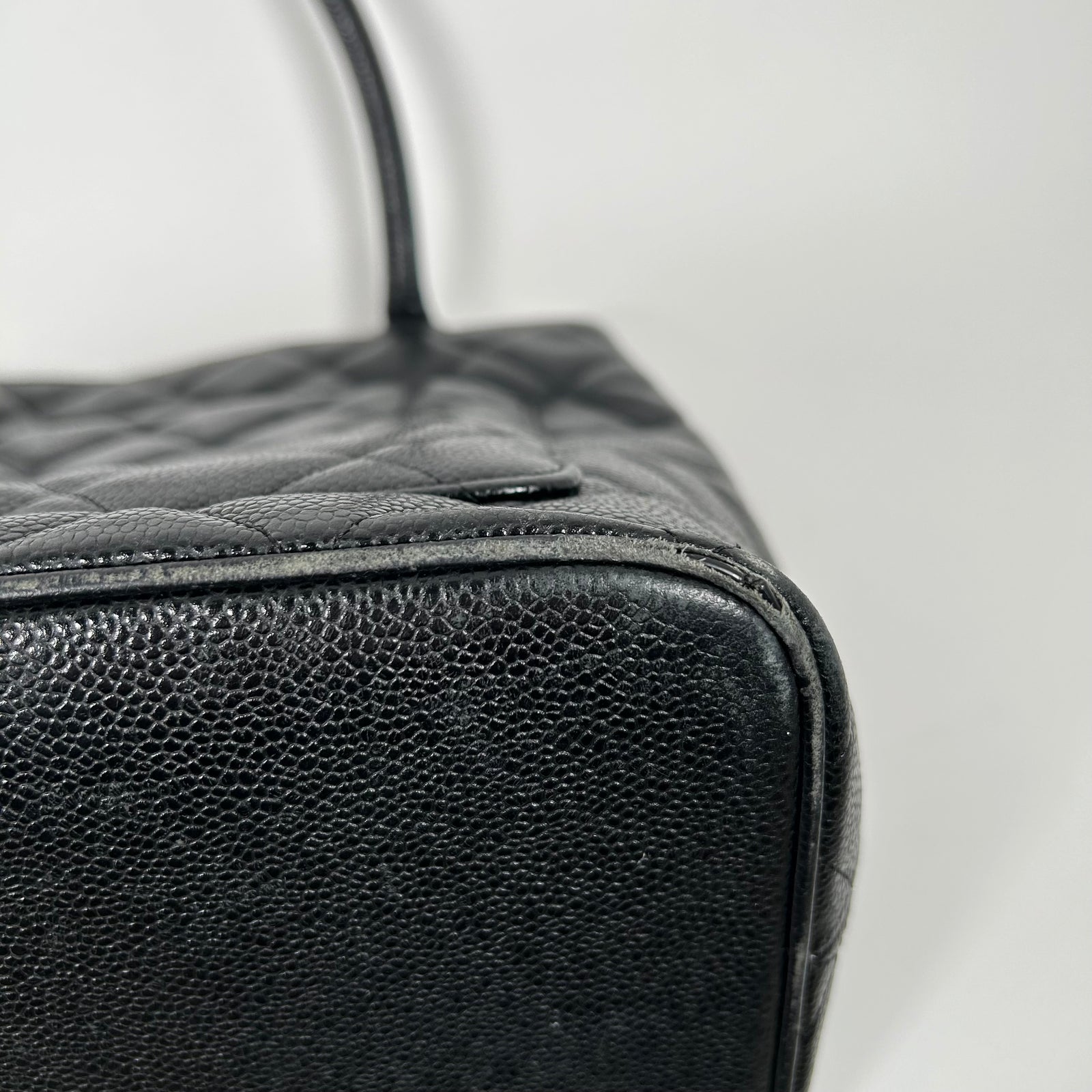 Chanel Medallion Tote Caviar