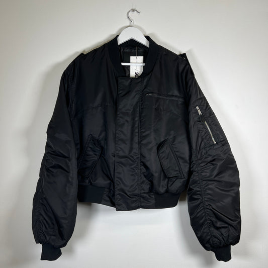 Entire Studios Black Bomber Size M