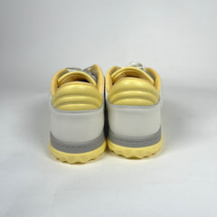 Gucci Mac80 Yellow Leather Sneakers Size 39.5