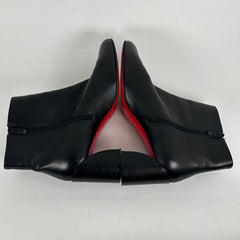 Christian Louboutin Black Leather Turela Boot Size 9