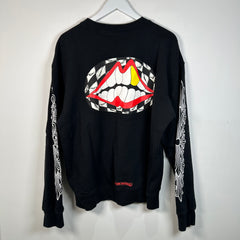 Chrome Hearts Matty Boy Chomper Black Crewneck Size XL