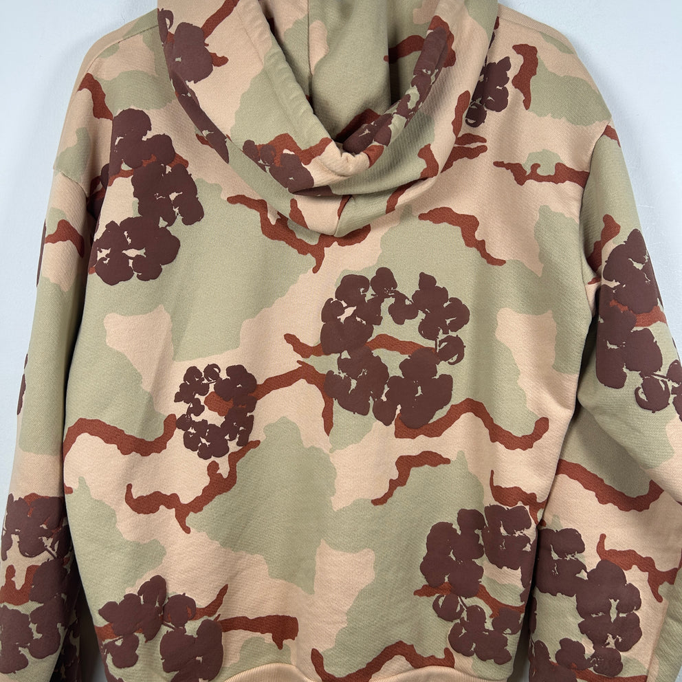 Denim Tears Cotton Wreath Desert Camo Zip Up Hoodie