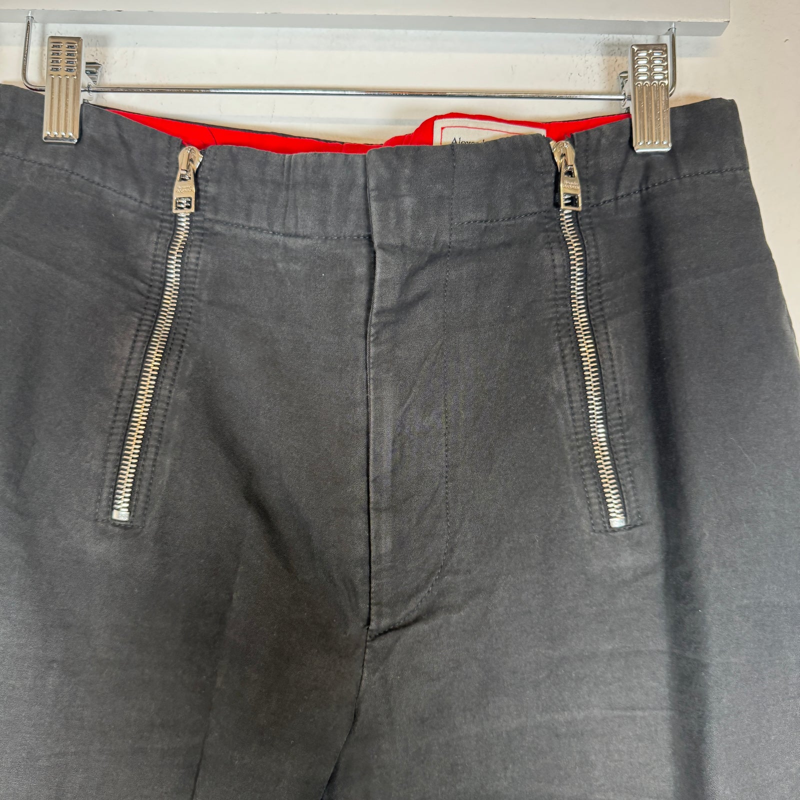 Alexander McQueen Zip Pants Size 30