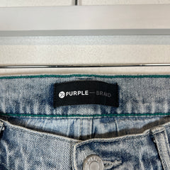 Purple Brand Lightwash Distressed Jeans Size 34